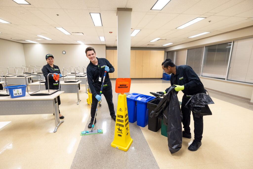 Professional cleaning companies in Calgary workspace